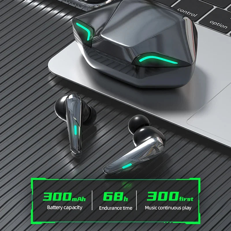 Auriculares Gaming Bluetooth Inalámbricos con Micrófono | Sonido HiFi
