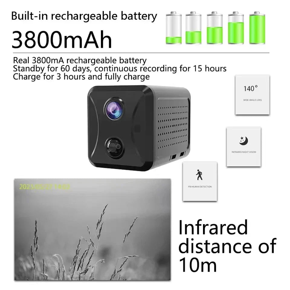 Mini 4G Security Camera WiFi Ultra HD CCTV-1
