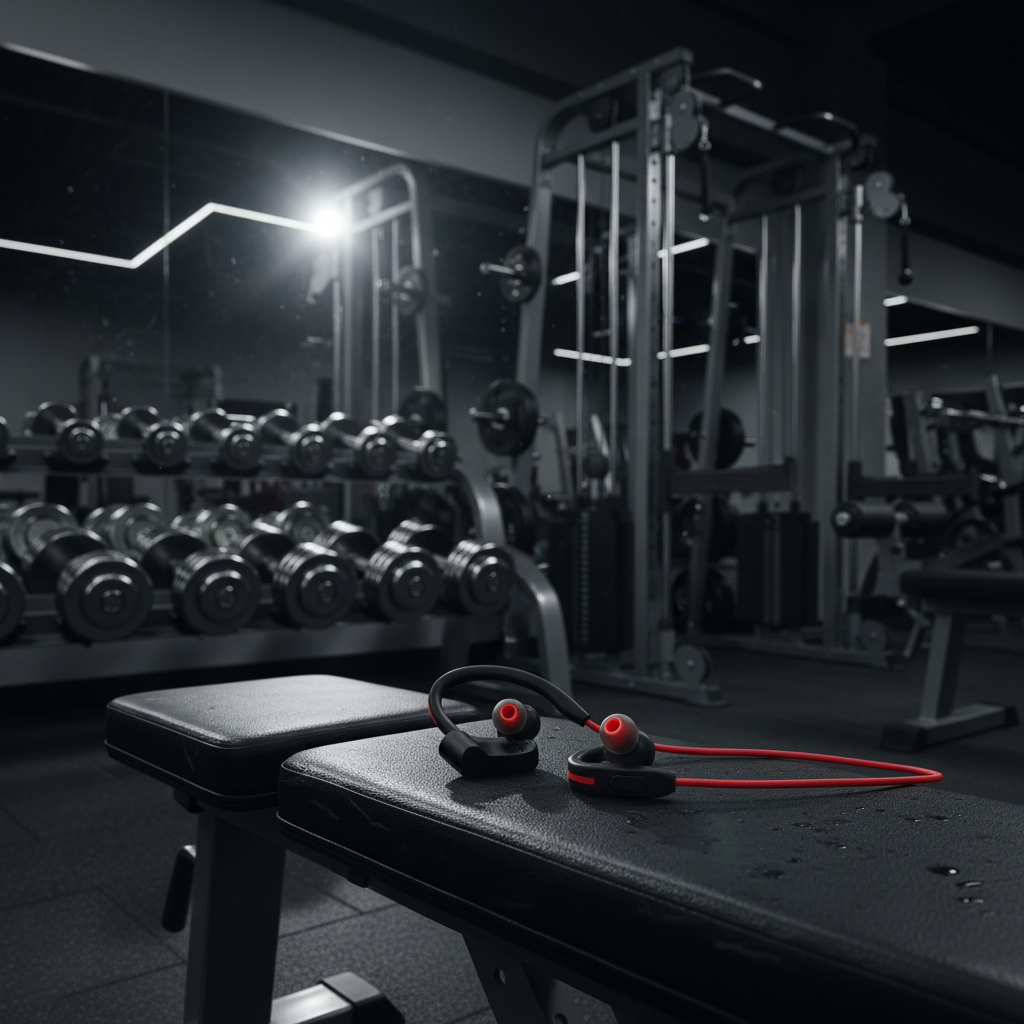 Auriculares K98 - Fondo Gimnasio